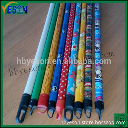 Painted Metal Handles/plastic coated metal broom handle